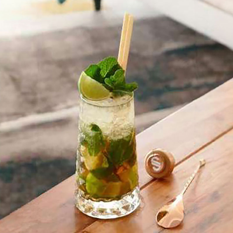 Alkoholfri Mojito, sober spirits mocktail