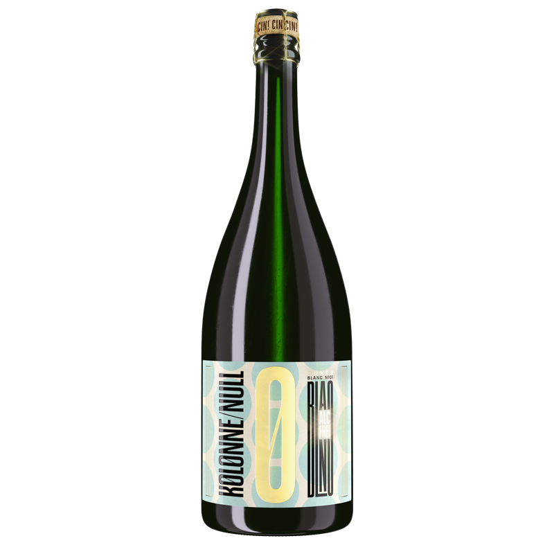 Alkoholfritt vin, mousserande vitt vin, Kolonne Null Blanc