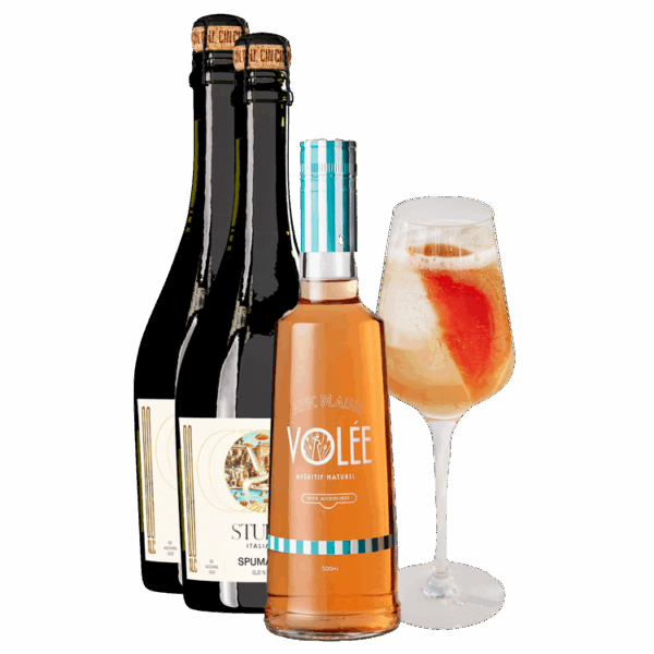 Apernolic Spritz - vår alkoholfria tolkning av Aperol Spritz