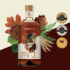 Alkoholfri sprit, whiskey 0.0%, Sober Spirits med illustration